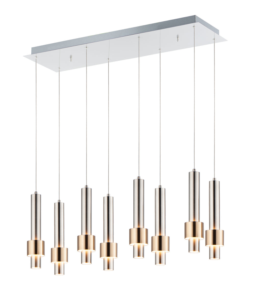 ET2 - LED Pendant - Reveal - Satin Nickel / Satin Brass- Union Lighting Luminaires Decor