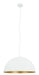 Eglo Canada - One Light Suspension - Rafaelino - White- Union Lighting Luminaires Decor