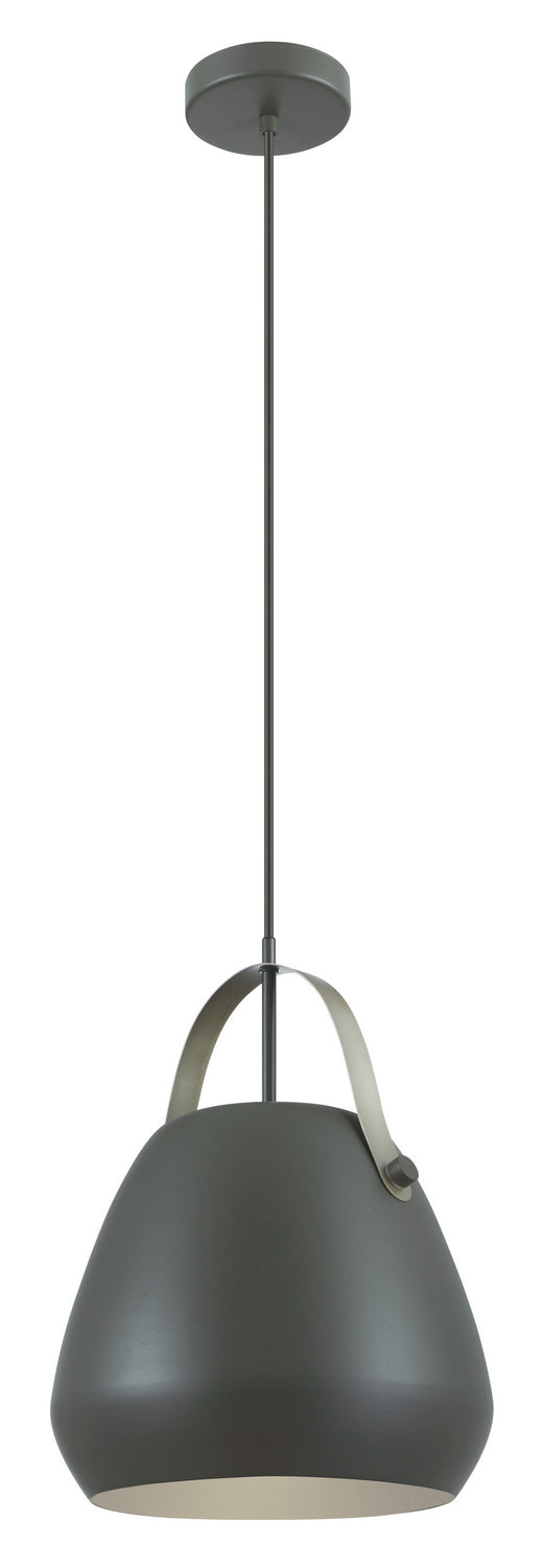 Eglo Canada - One Light Suspension - Bendall - Umbra Grey- Union Lighting Luminaires Decor