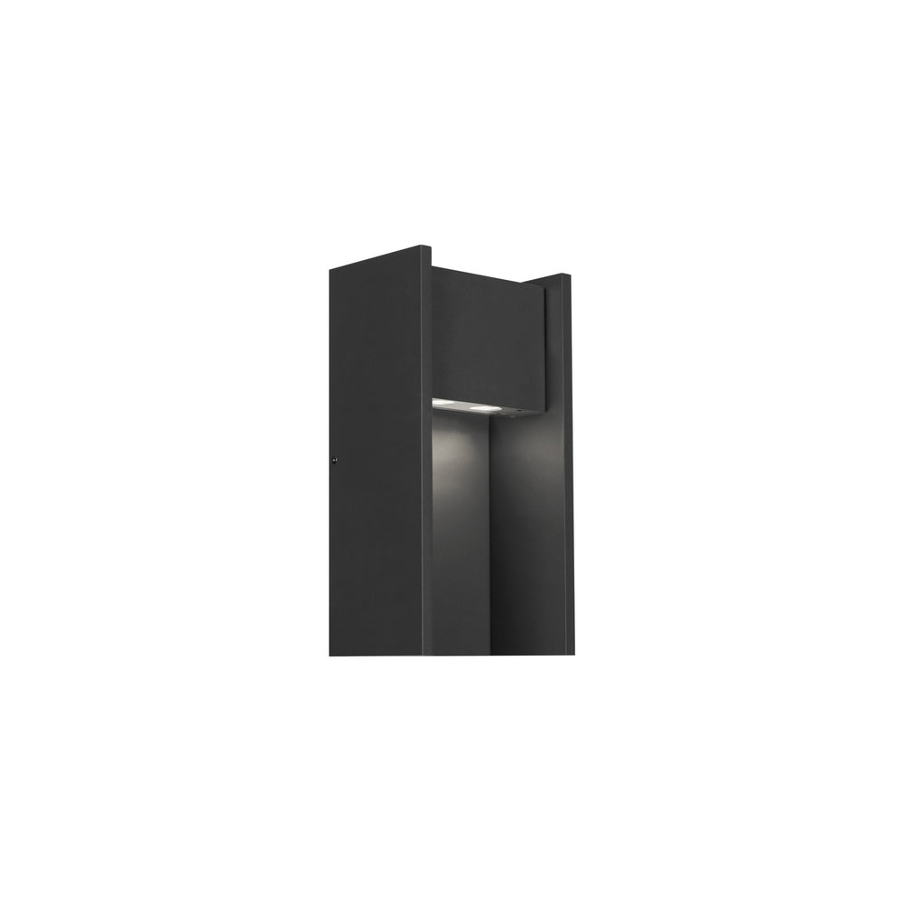 Visual Comfort Modern - LED Outdoor Wall Lantern - Zur - Black- Union Lighting Luminaires Decor