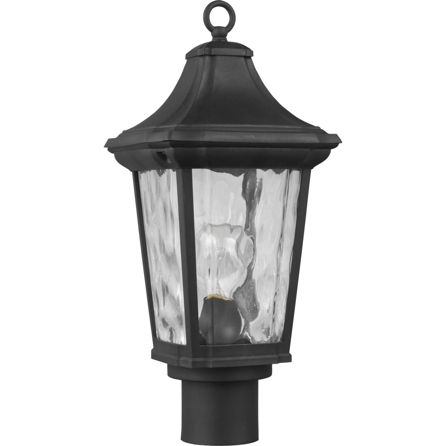 Progress Canada - One Light Post Lantern - Marquette - Black- Union Lighting Luminaires Decor