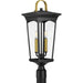 Progress Canada - Two Light Post Lantern - Chatsworth - Black- Union Lighting Luminaires Decor