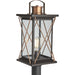 Progress Canada - One Light Post Lantern - Barlowe - Antique Bronze- Union Lighting Luminaires Decor