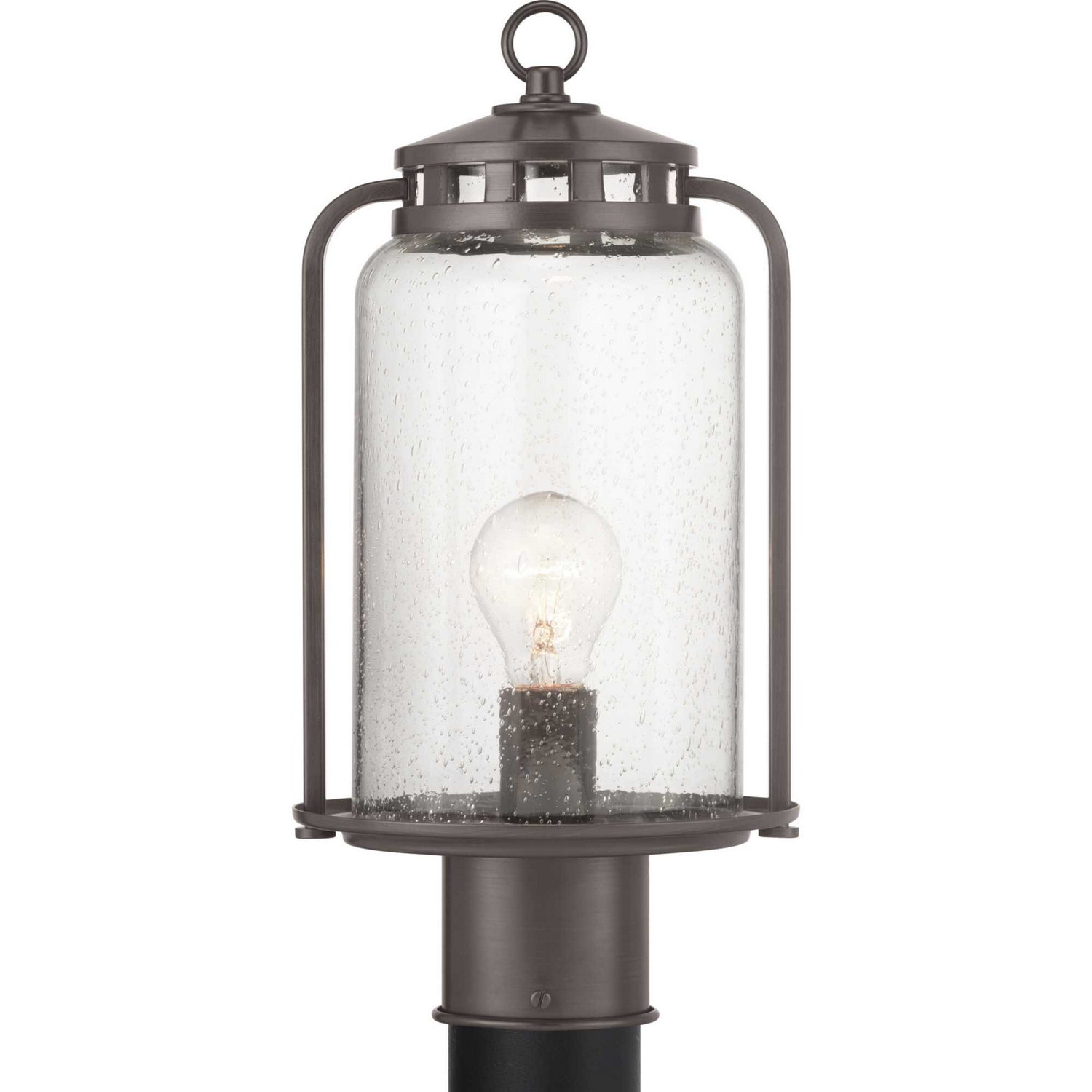 Progress Canada - One Light Post Lantern - Botta - Antique Bronze- Union Lighting Luminaires Decor