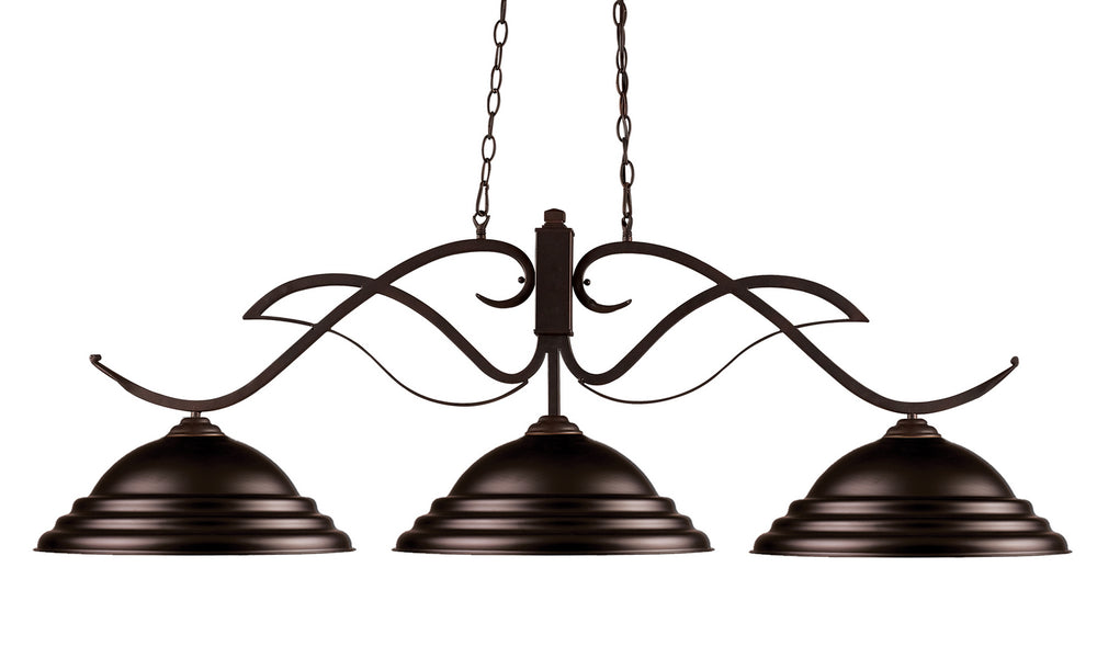 Z-Lite Canada - Four Light Island Pendant - Phoenix - Bronze- Union Lighting Luminaires Decor