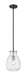 Z-Lite Canada - One Light Mini Pendant - Bella - Matte Black / Brushed Nickel- Union Lighting Luminaires Decor