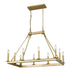 Z-Lite Canada - Ten Light Chandelier - Barclay - Olde Brass- Union Lighting Luminaires Decor