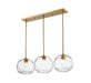 Z-Lite Canada - Three Light Island Pendant - Chloe - Olde Brass- Union Lighting Luminaires Decor
