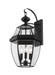 Z-Lite Canada - Three Light Outdoor Wall Sconce - Westover - Black- Union Lighting Luminaires Decor