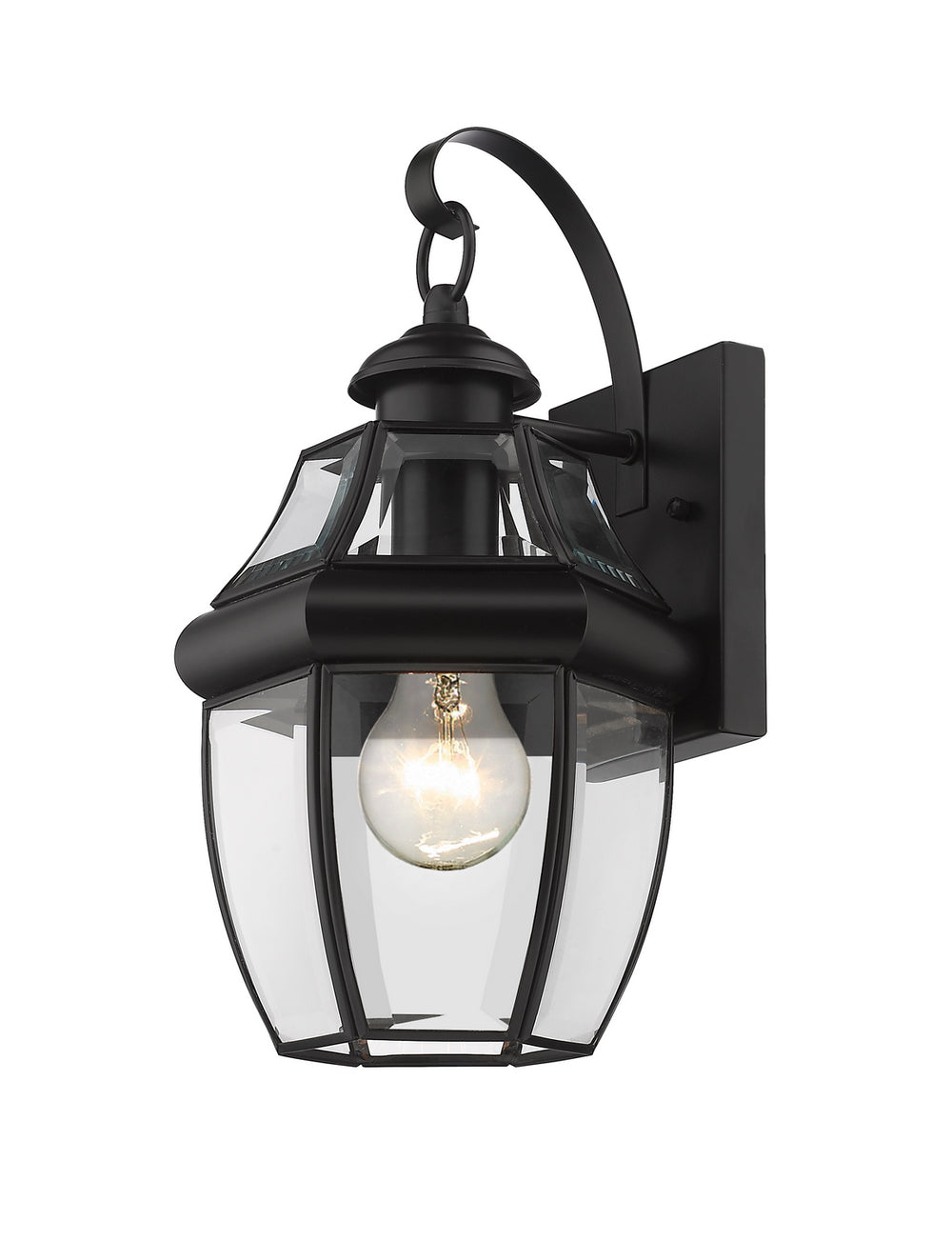 Z-Lite Canada - One Light Outdoor Wall Sconce - Westover - Black- Union Lighting Luminaires Decor
