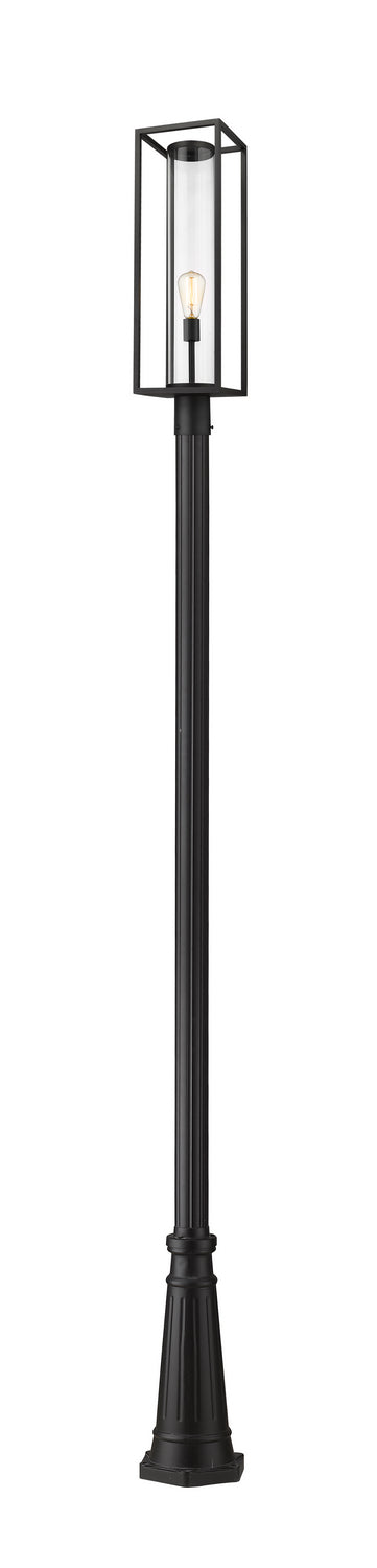 Z-Lite Canada - One Light Outdoor Post Mount - Dunbroch - Black- Union Lighting Luminaires Decor