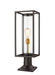 Z-Lite Canada - One Light Outdoor Pier Mount - Dunbroch - Deep Bronze / Outdoor Brass- Union Lighting Luminaires Decor