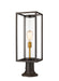 Z-Lite Canada - One Light Outdoor Pier Mount - Dunbroch - Deep Bronze / Outdoor Brass- Union Lighting Luminaires Decor