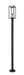 Z-Lite Canada - One Light Outdoor Post Mount - Dunbroch - Black- Union Lighting Luminaires Decor