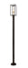 Z-Lite Canada - One Light Outdoor Post Mount - Dunbroch - Deep Bronze / Outdoor Brass- Union Lighting Luminaires Decor