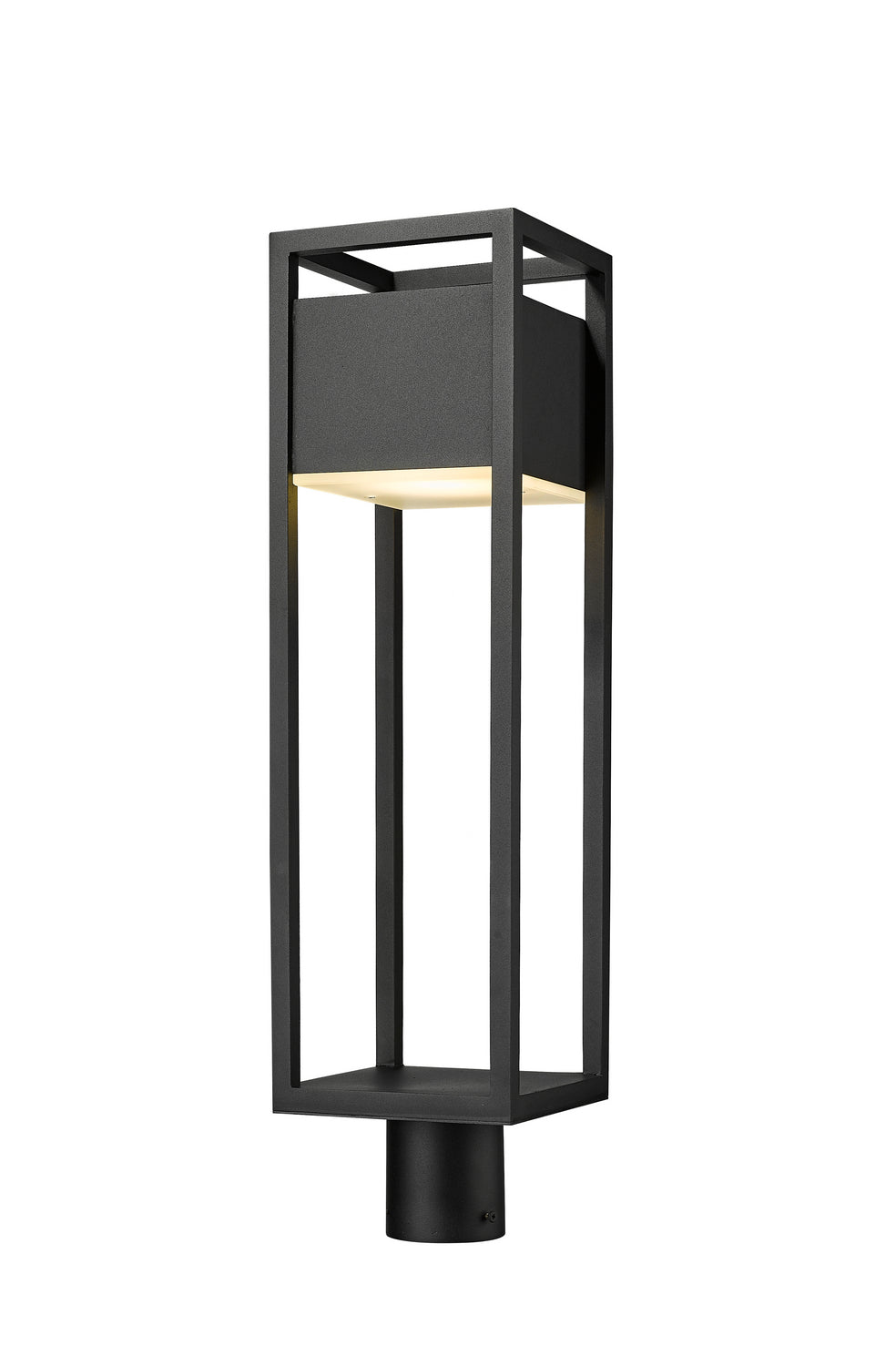 Z-Lite Canada - LED Outdoor Post Mount - Barwick - Black- Union Lighting Luminaires Decor