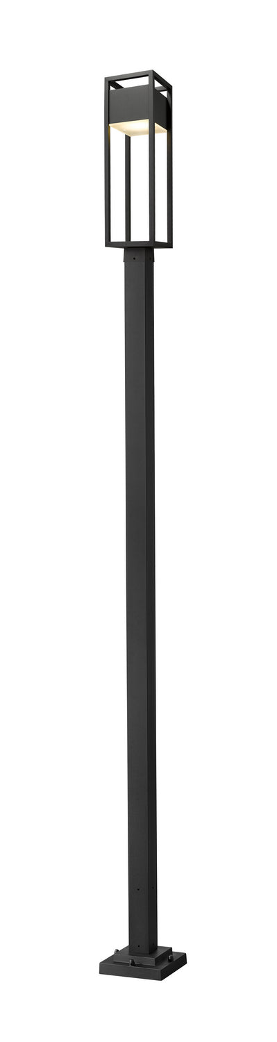 Z-Lite Canada - LED Outdoor Post Mount - Barwick - Black- Union Lighting Luminaires Decor