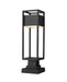 Z-Lite Canada - LED Outdoor Pier Mount - Barwick - Black- Union Lighting Luminaires Decor