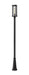 Z-Lite Canada - One Light Outdoor Post Mount - Glenwood - Black- Union Lighting Luminaires Decor