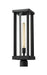 Z-Lite Canada - One Light Outdoor Post Mount - Glenwood - Black- Union Lighting Luminaires Decor