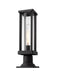Z-Lite Canada - One Light Outdoor Pier Mount - Glenwood - Black- Union Lighting Luminaires Decor