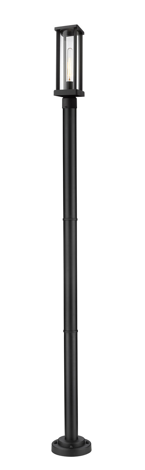 Z-Lite Canada - One Light Outdoor Post Mount - Glenwood - Black- Union Lighting Luminaires Decor