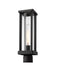Z-Lite Canada - One Light Outdoor Post Mount - Glenwood - Black- Union Lighting Luminaires Decor