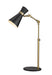Z-Lite Canada - One Light Table Lamp - Soriano - Matte Black / Heritage Brass- Union Lighting Luminaires Decor