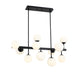 Z-Lite Canada - 11 Light Chandelier - Midnetic - Matte Black- Union Lighting Luminaires Decor