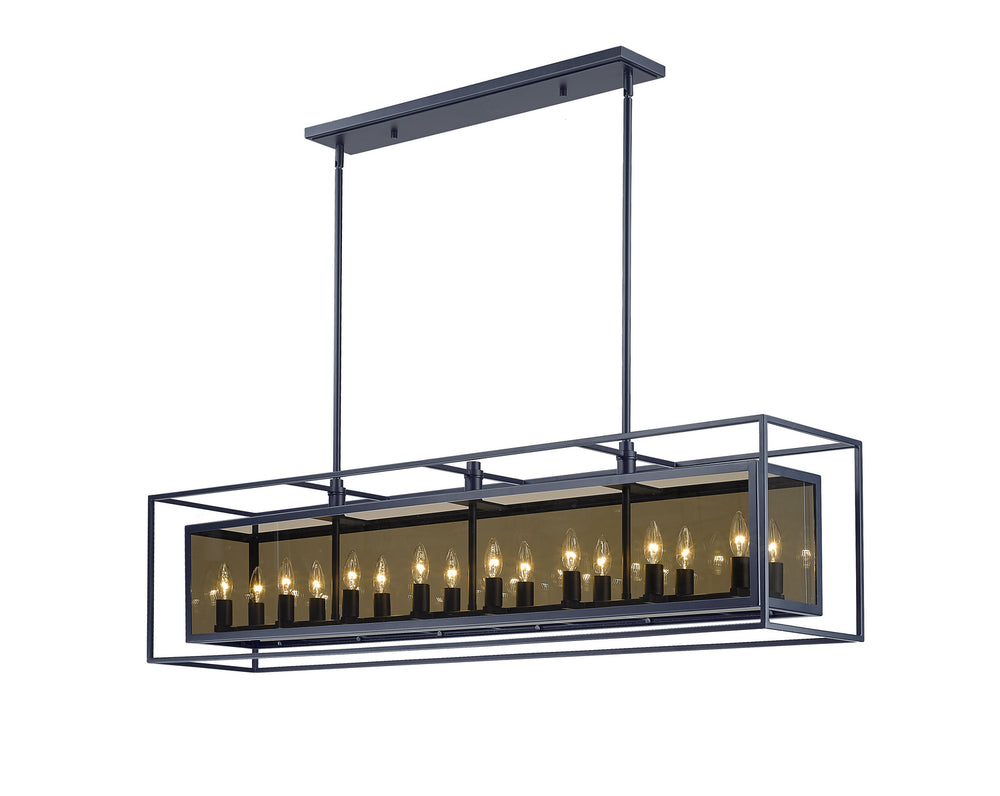 Z-Lite Canada - 16 Light Chandelier - Infinity - Misty Charcoal- Union Lighting Luminaires Decor