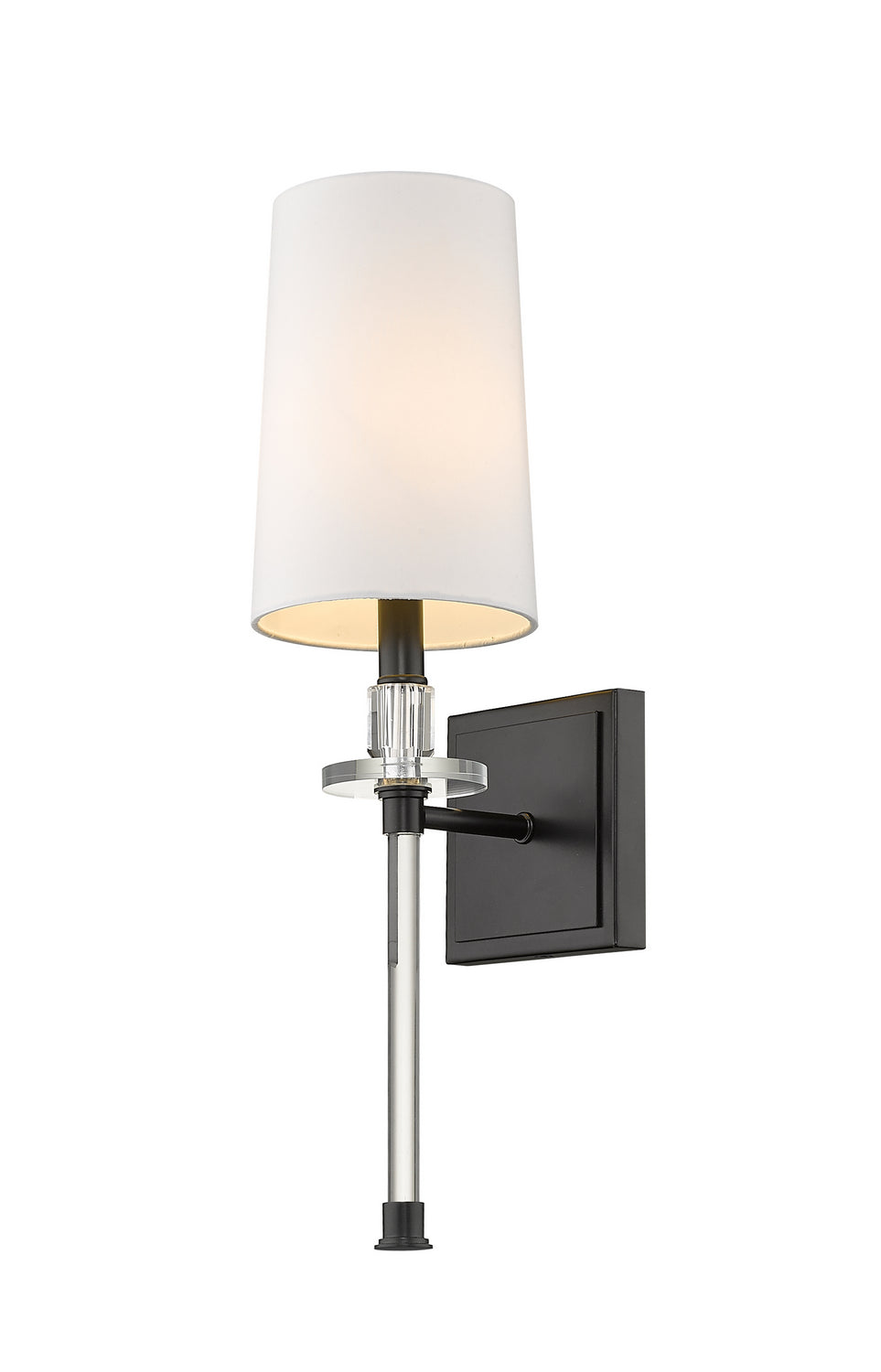 Z-Lite Canada - One Light Wall Sconce - Sophia - Matte Black- Union Lighting Luminaires Decor