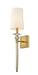 Z-Lite Canada - One Light Wall Sconce - Ava - Rubbed Brass- Union Lighting Luminaires Decor