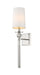 Z-Lite Canada - One Light Wall Sconce - Mia - Polished Nickel- Union Lighting Luminaires Decor