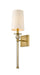 Z-Lite Canada - One Light Wall Sconce - Mia - Rubbed Brass- Union Lighting Luminaires Decor