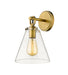 Z-Lite Canada - One Light Wall Sconce - Harper - Rubbed Brass- Union Lighting Luminaires Decor