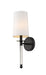 Z-Lite Canada - One Light Wall Sconce - Mila - Matte Black- Union Lighting Luminaires Decor