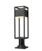Z-Lite Canada - LED Outdoor Pier Mount - Barwick - Black- Union Lighting Luminaires Decor