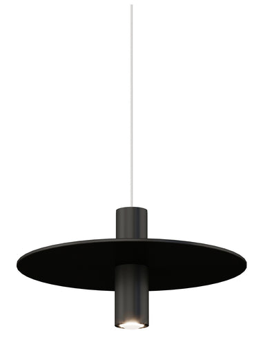 Visual Comfort Modern - LED Pendant - Ponte - Nightshade Black- Union Lighting Luminaires Decor