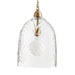 Arteriors - One Light Pendant - Chrissy - Clear Etched- Union Lighting Luminaires Decor