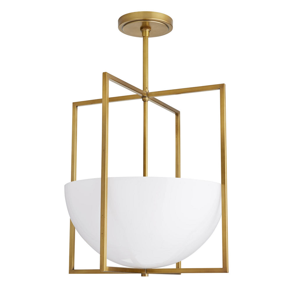 Arteriors - Two Light Pendant - Royce - Antique Brass- Union Lighting Luminaires Decor