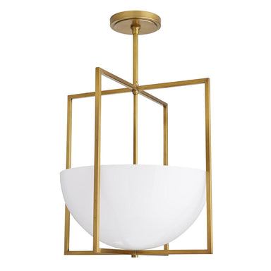Arteriors - Two Light Pendant - Royce - Antique Brass- Union Lighting Luminaires Decor