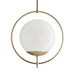 Arteriors - One Light Pendant - Volta - Pale Brass- Union Lighting Luminaires Decor