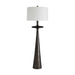 Arteriors - One Light Floor Lamp - Putney - Antiqued Aluminum- Union Lighting Luminaires Decor