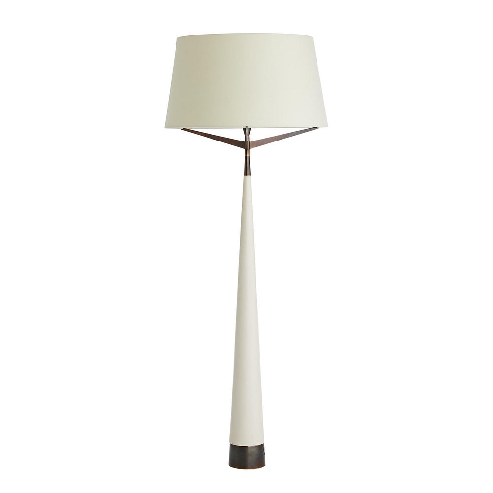 Arteriors - One Light Floor Lamp - Elden - Ivory- Union Lighting Luminaires Decor