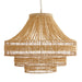Arteriors - Eight Light Chandelier - Tulane - Natural- Union Lighting Luminaires Decor