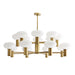 Arteriors - 16 Light Chandelier - Bentley - Antique Brass- Union Lighting Luminaires Decor