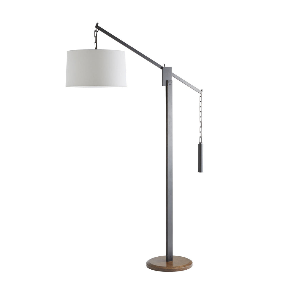 Arteriors - One Light Floor Lamp - Counterweight - Aged Bronze- Union Lighting Luminaires Decor
