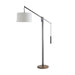 Arteriors - One Light Floor Lamp - Counterweight - Aged Bronze- Union Lighting Luminaires Decor