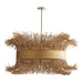 Arteriors - Six Light Chandelier - Filamento - Natural- Union Lighting Luminaires Decor