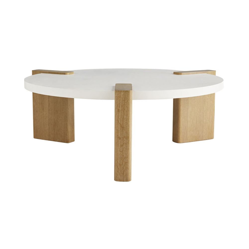 Arteriors - Cocktail Table - Forrest - White- Union Lighting Luminaires Decor